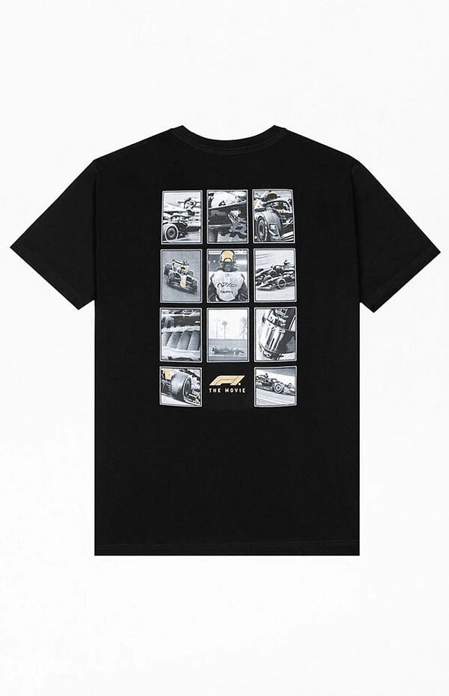 F1 The Movie Photo Collage T-Shirt