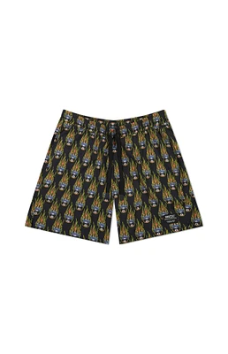 WeSC America Inc 8 Balls OF Fire AOP Austin Shorts