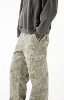 PacSun Tree Camo Baggy Cargo Jeans