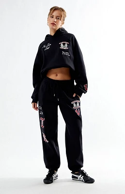 True Religion Branded Boyfriend Sweatpants