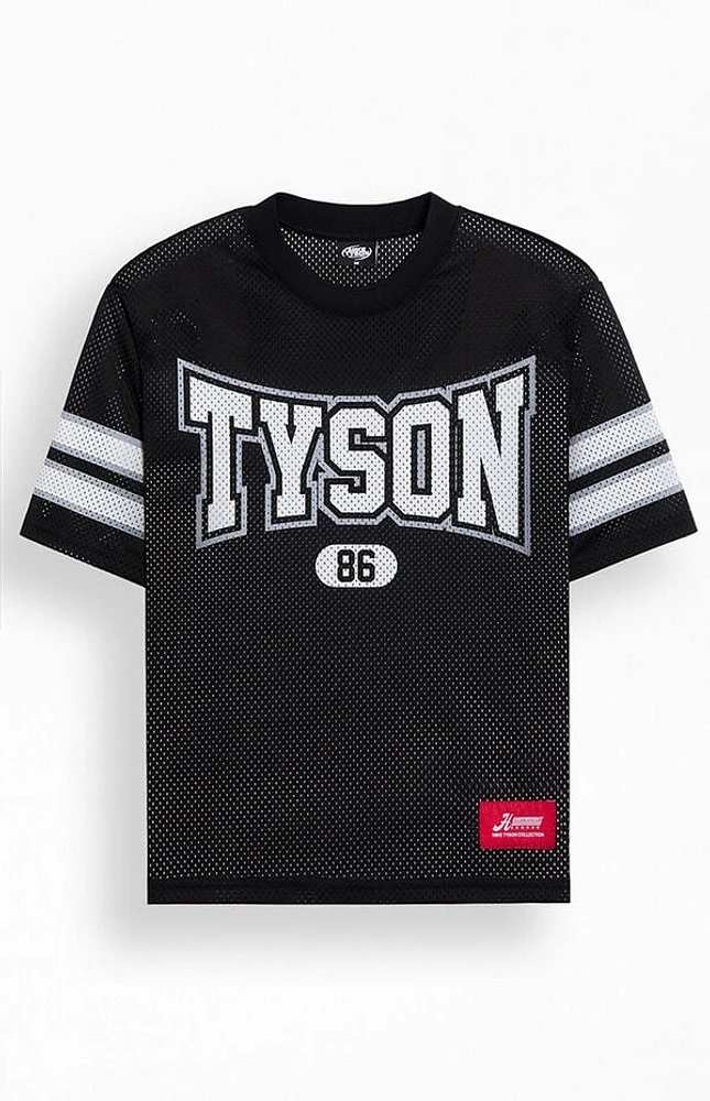 Mike Tyson Black Football Jersey