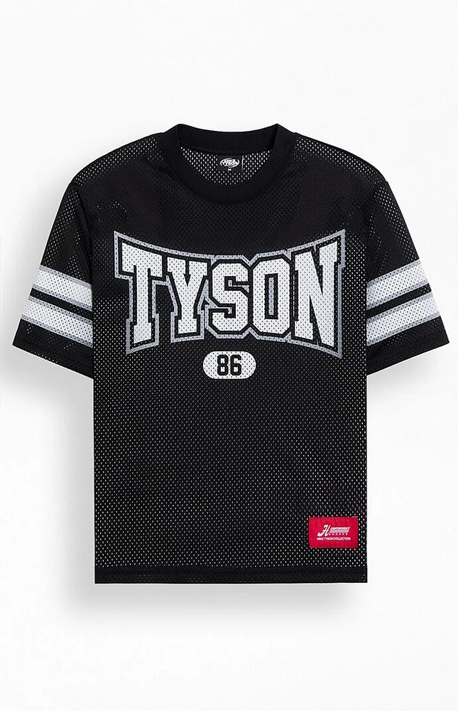 Mike Tyson Black Football Jersey