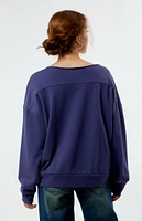 PS / LA Athletics New England off-The-Shoulder Sweatshirt