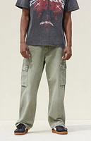 PacSun Olive Baggy Cargo Jeans