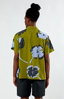 Obey Paper Cuts Woven Camp Shirt