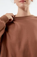 PacSun Best Bet Cropped Fleece Sweatshirt