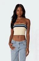 Edikted Cyprus Knit Tube Top