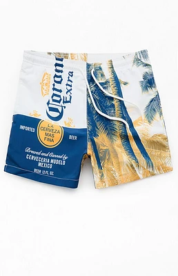 Corona Palm Trees 4.5" Swim Trunks