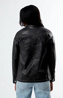 Daisy Street Los Angeles Faux Leather Jacket