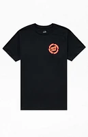 Santa Cruz Kids Flame Ringed Dot T-Shirt