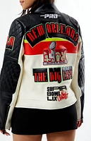 ProStandard Super Bowl 59 Pinnacle Leather Jacket