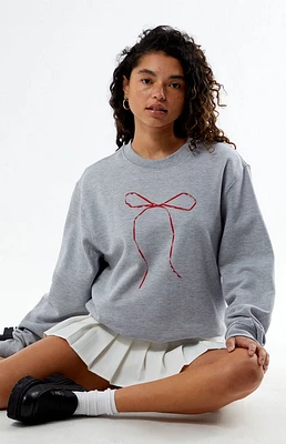 PS / LA Bow Crew Neck Sweatshirt