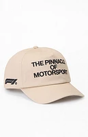 Formula 1 x PacSun Miami Tan Pinnacle Snapback Hat