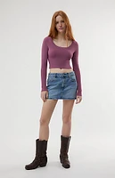 LA Hearts Natalie Cropped Sweater