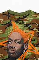 RODMAN BRAND Star Camo Oversized T-Shirt