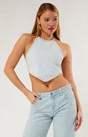 PacSun Adelle Denim Bandana Top