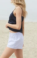 John Galt Blue & Light Blue Keira Boxer Shorts
