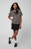 Pacsun Kids Cropped Camp Shirt