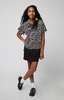 PacSun Kids Cropped Camp Shirt