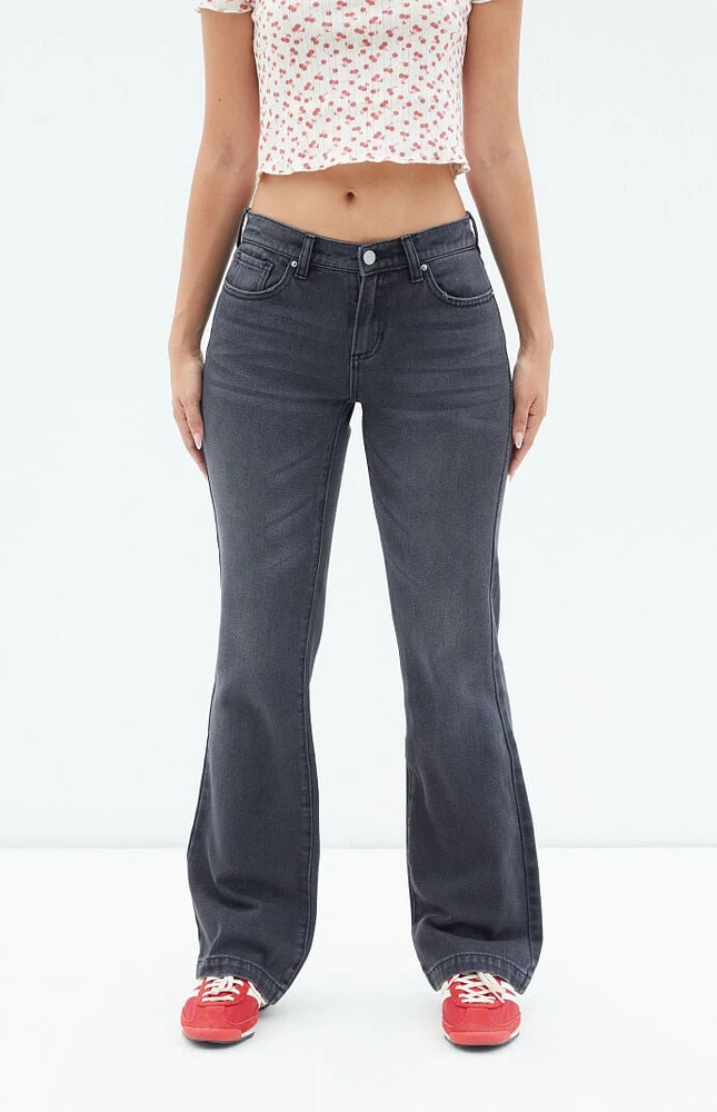 PacSun Black Low Rise Bootcut Jeans