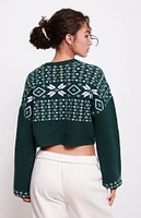 LA Hearts Fair Isle Sweater