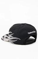 Mitchell & Ness LA Kings Flame Thrower Snapback Hat