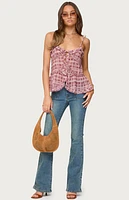 Edikted Mattea Low Rise Flared Jeans