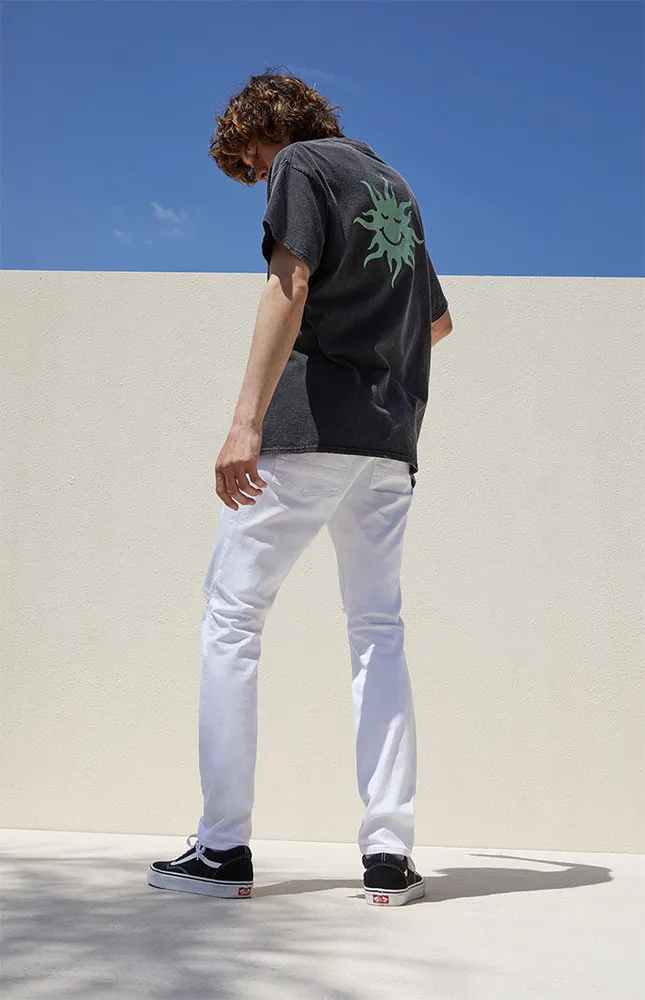 PacSun Skinny White High Stretch Jeans