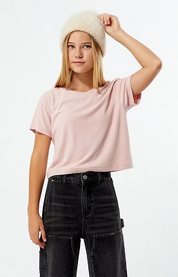 Pacsun Kids Ribbed Skimmer T-Shirt