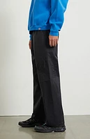 A.R.C. Active Black Nylon Baggy Cargo Pants