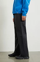 A.R.C. Active Black Nylon Baggy Cargo Pants