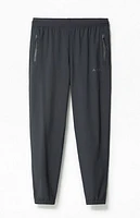 A.R.C. Active Black Nylon Jogger Sweatpants