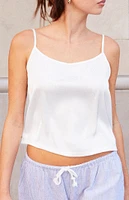 John Galt White Belle Tank Top