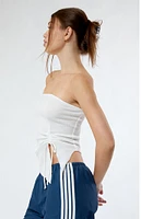 LA Hearts Strapless Ruched Tube Top