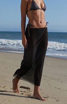 Pacsun Destination Mesh Midi Skirt