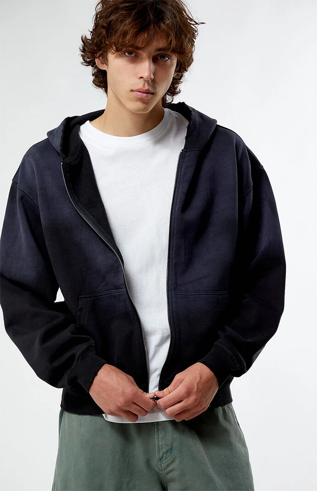 PacSun Heavyweight Spray Full Zip Hoodie