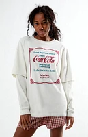 Coca Cola By PacSun Double Layered Long Sleeve T-Shirt