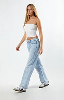 Levi's Abraided Art Superlow Loose Jeans