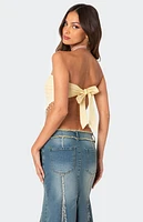 Edikted Chandelier Beaded Triangle Top
