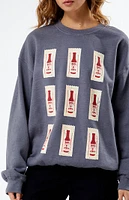 Tapatio Grid Crew Neck Sweatshirt