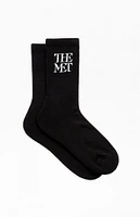 x PacSun Black Logo Crew Socks