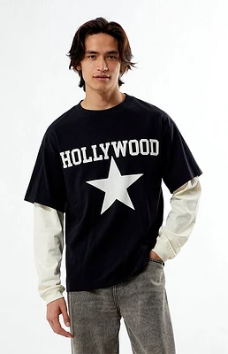 Pacsun Hollywood 2fer Long Sleeve T-Shirt
