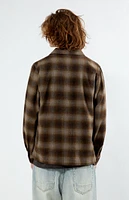 Rhythm Criss Cedar Plaid Overshirt