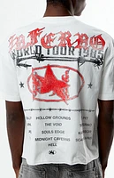 Pacsun World Tour Cropped Boxy T-Shirt