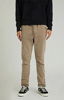 PacSun Brown Zipper Slim Cargo Pants