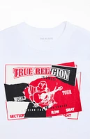True Religion Torn Logo T-Shirt