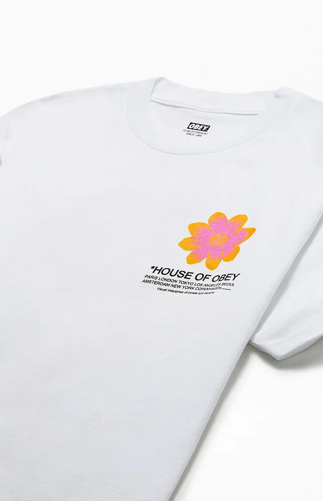  PacSun Kids Pacific Sunwear Flower Circle Graphic T