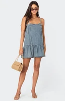 Edikted Dylan Denim Mini Dress