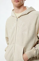 Embroidered Full Zip Hoodie