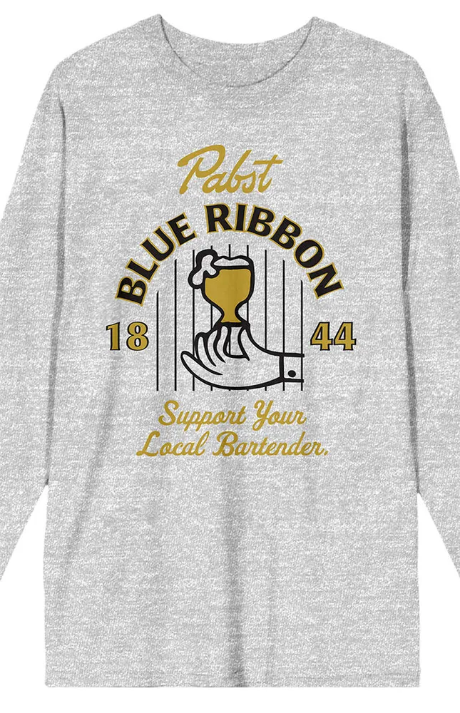 Pabst Blue Ribbon 1844 Long Sleeve T-Shirt